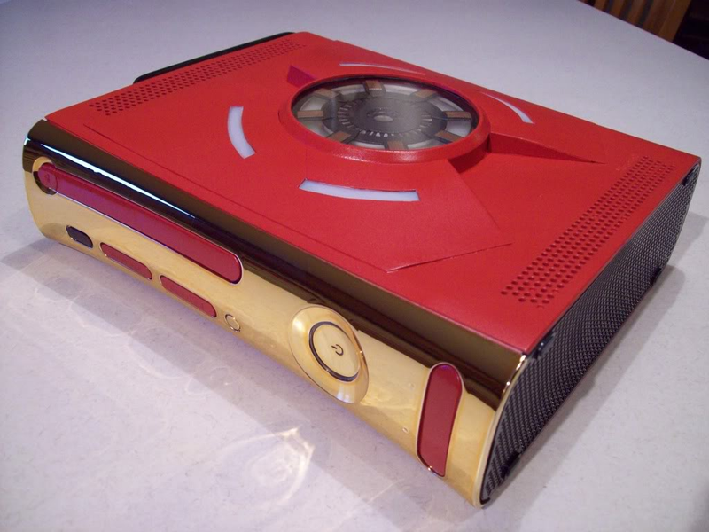 Illustration for article titled Avengers... Assemble! And Play With Your Fancy Custom Xbox 360s.